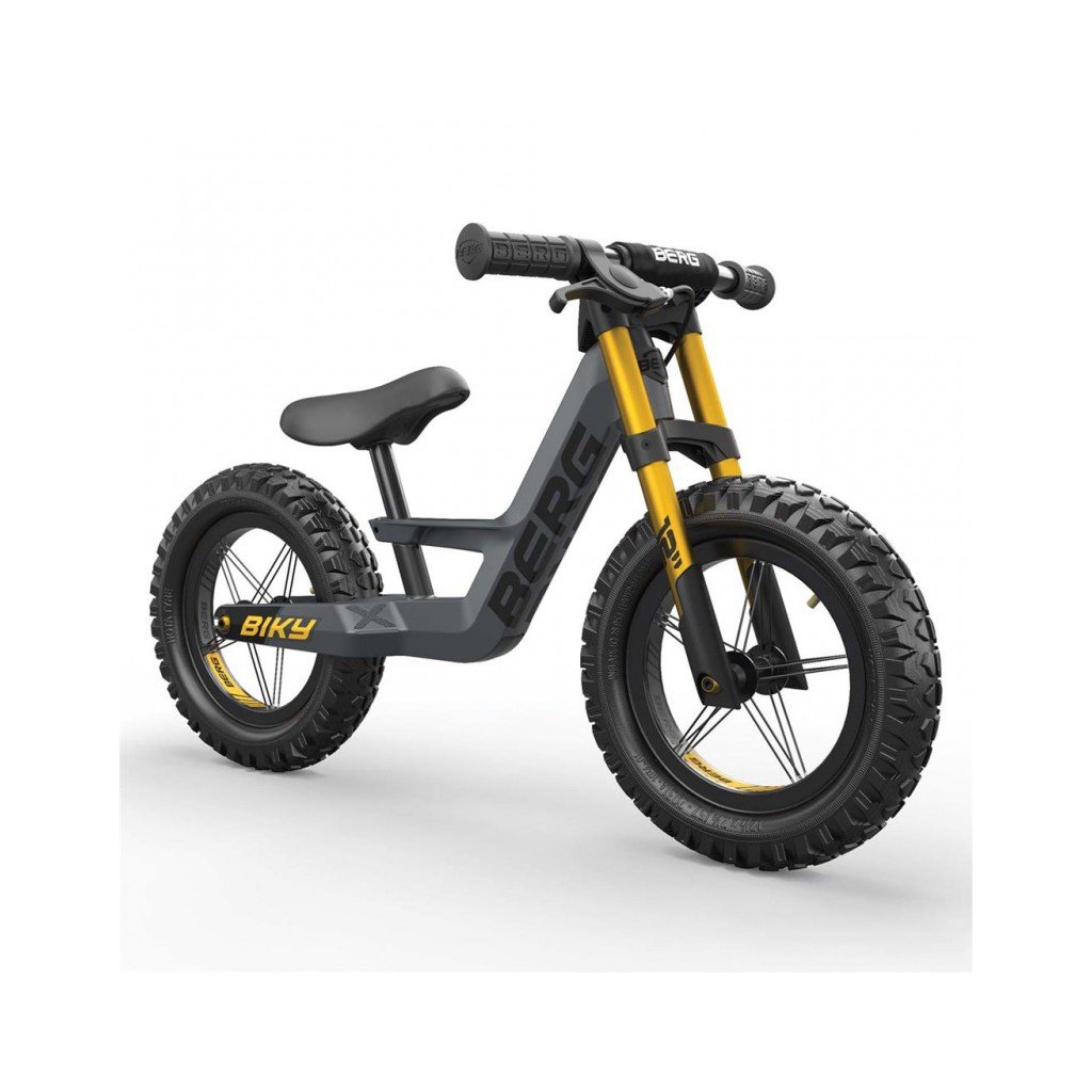 Berg Biky Cross Grey s ruční brzdou