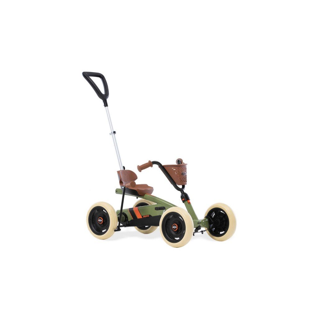 Dětská šlapací motokára - Berg Buzzy Retro 2-v-1 zelené