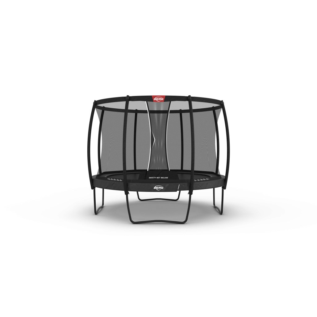 Trampolína - BERG Champion Regular 380 Grey + Safety Net Deluxe