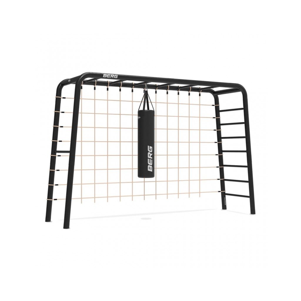 Berg PlayBase Large TL včetně lezecké sítě L a boxovacího pytle