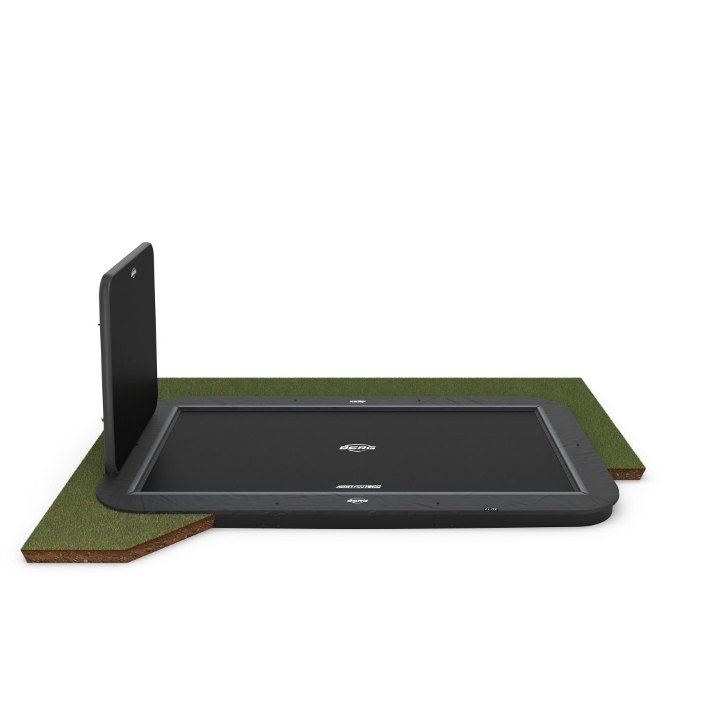 Trampolína - BERG SPORTS Ultim Elite FlatGround 500 Grey + AeroWall